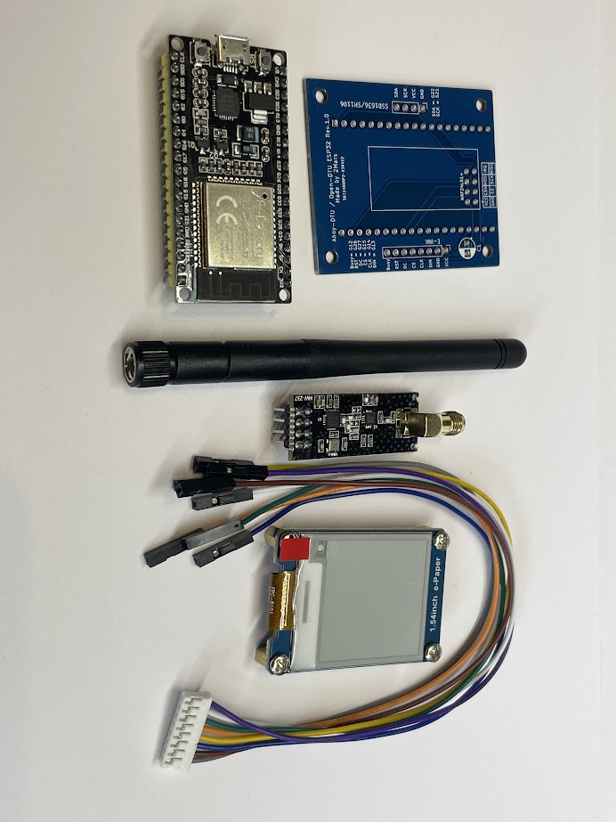 Ahoy-DTU / Open-DTU Gehäuse für E-Ink Display Waveshare by 2Mars ...