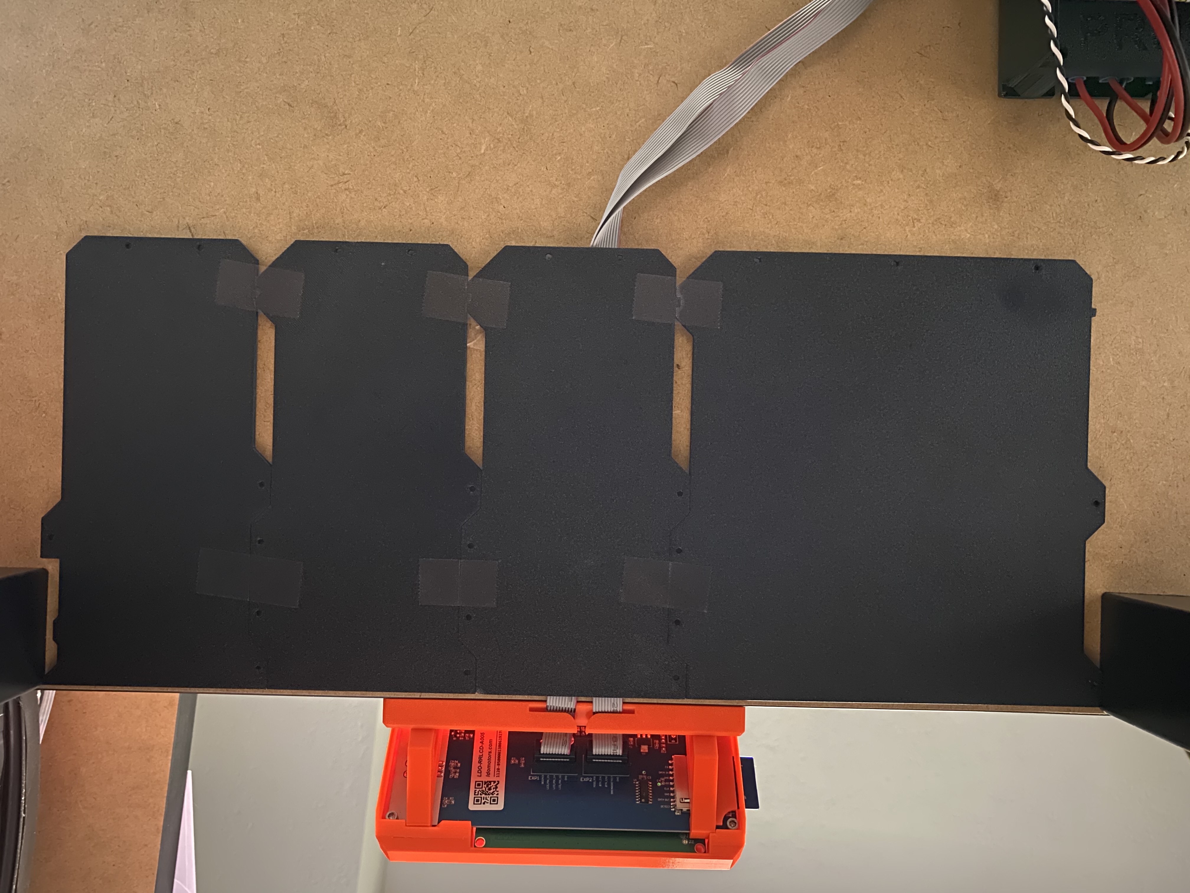 Drawers spacers for external LCD mount — miniatura 3