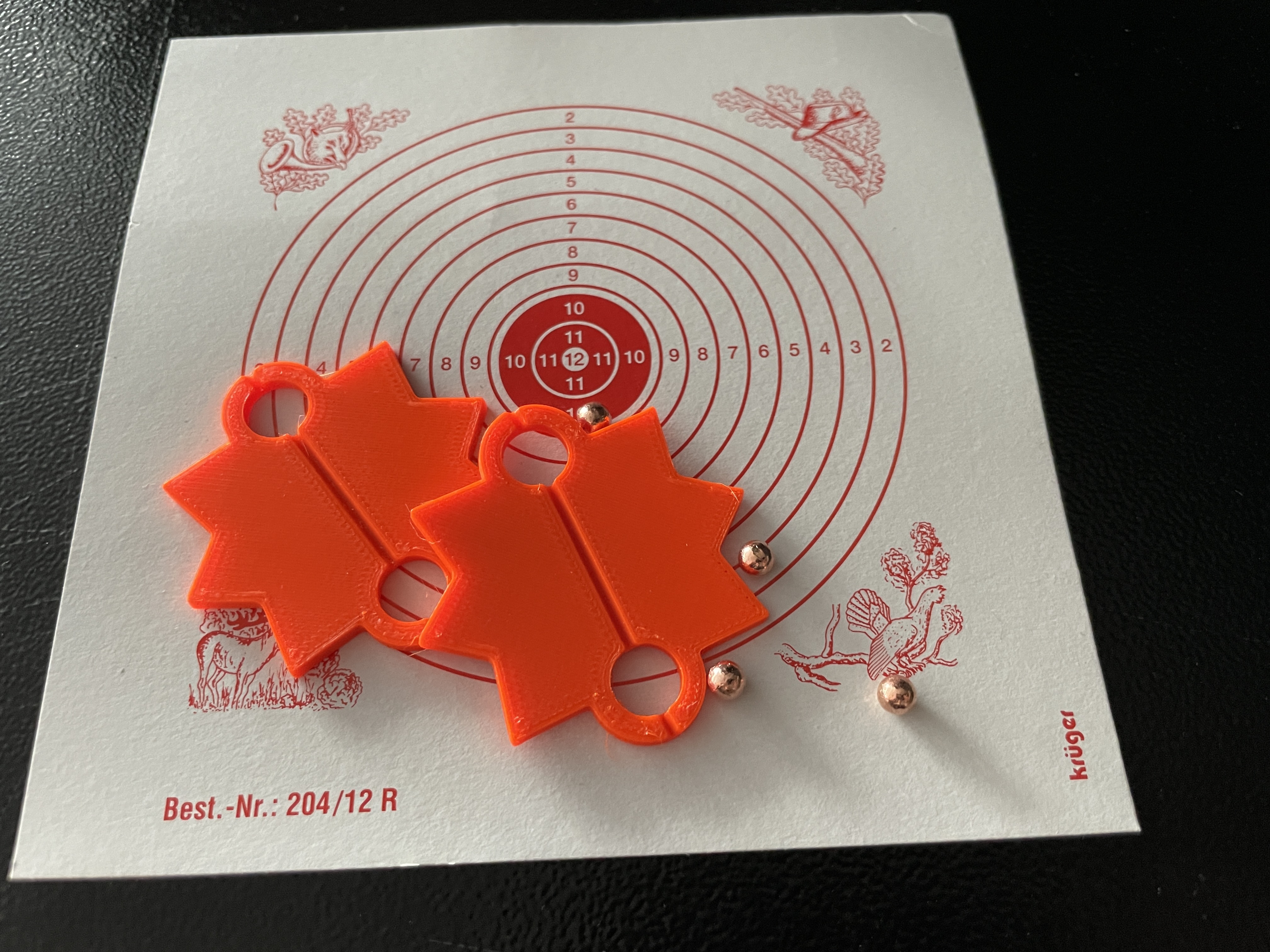 Stars for the shooting gallery - Sterne für Schiessbude