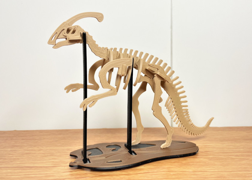 [3dino Puzzle] Classic Style Parasaurolophus By Stag B 