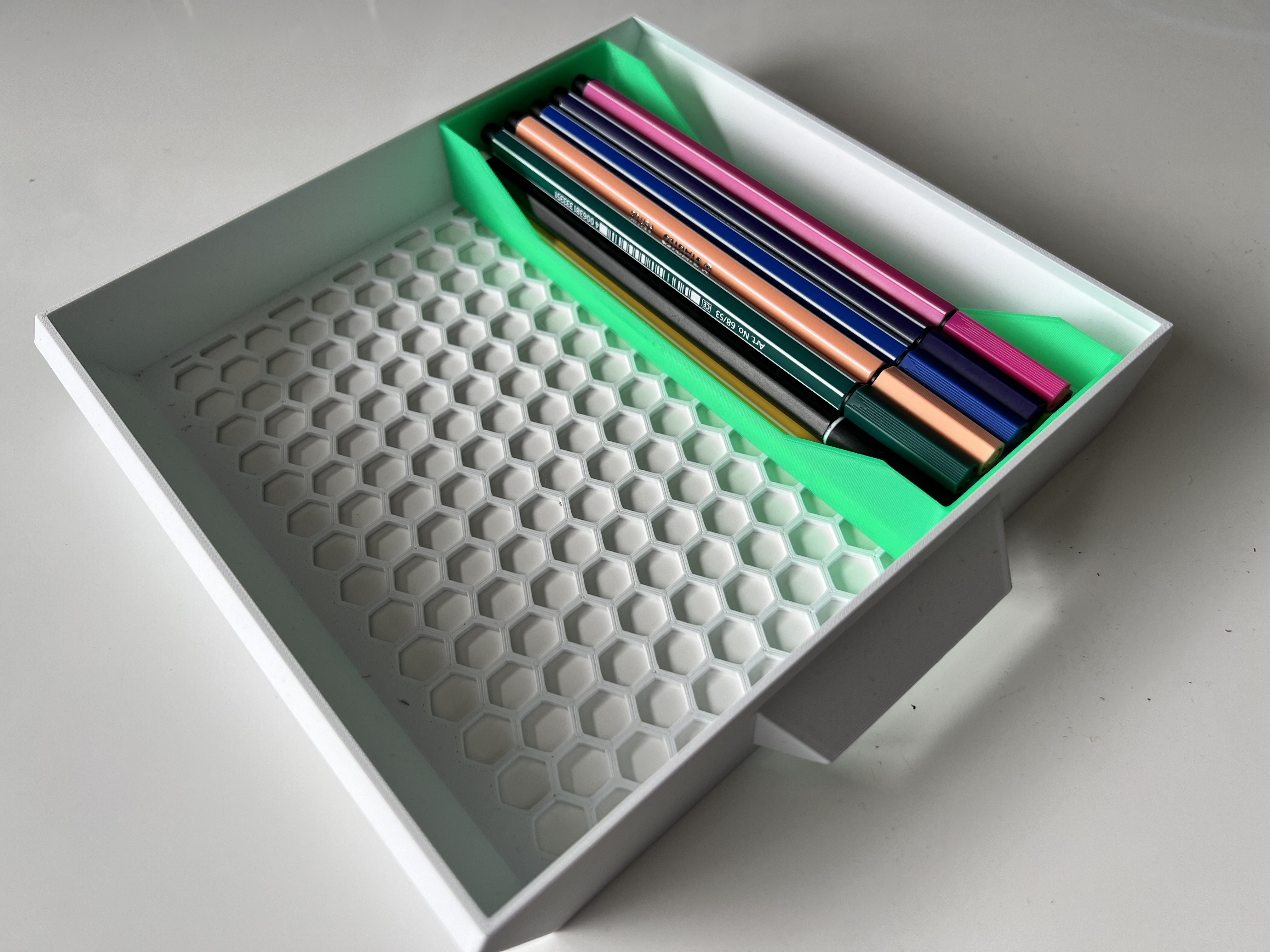 Under Desk Drawer pencil insert