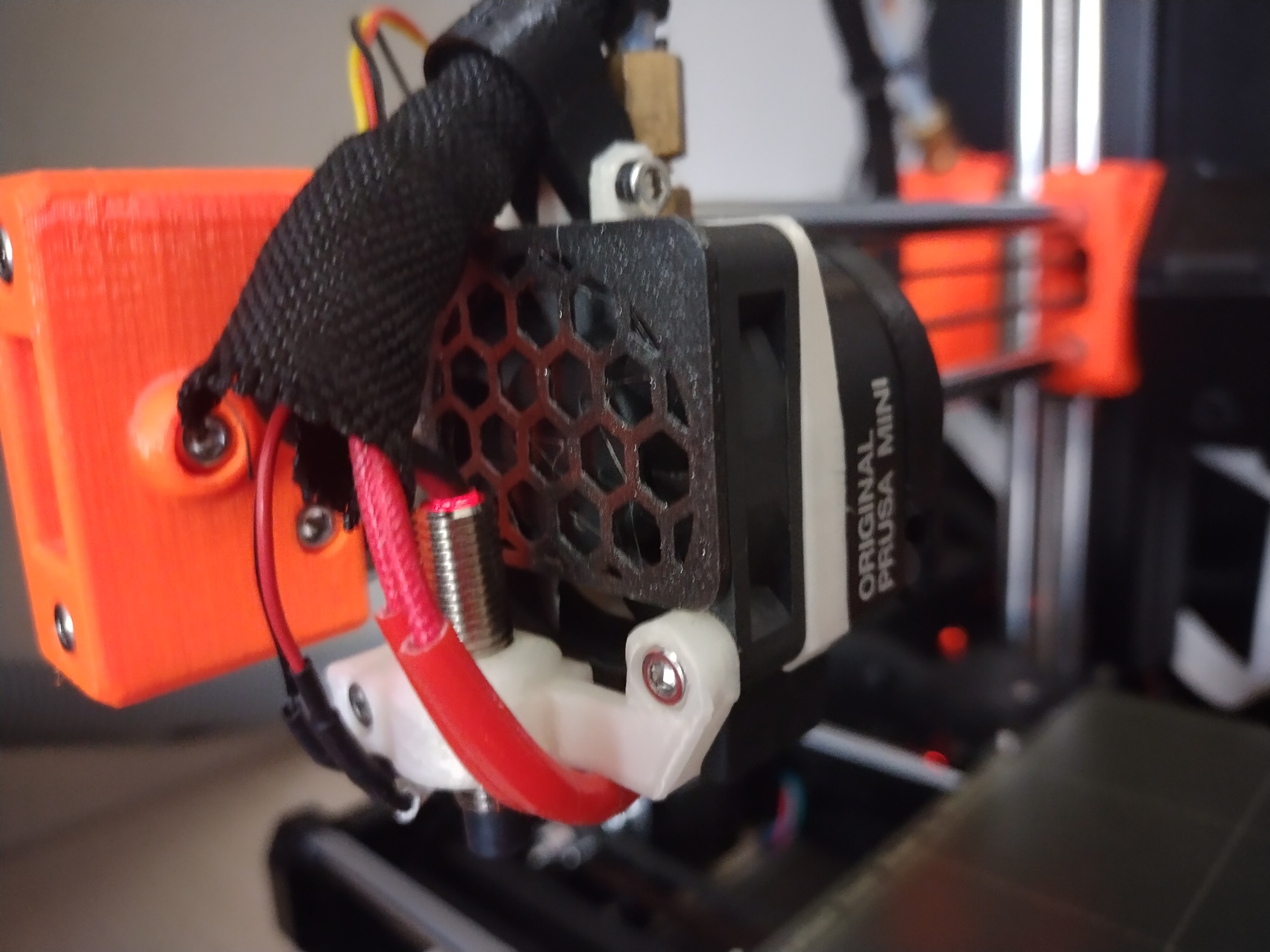 Prusa Mini fan grid