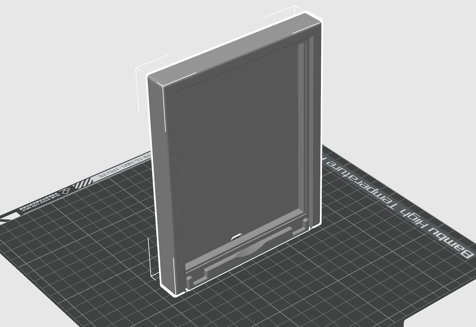 Bambu Lab Litophane Frame without Logo