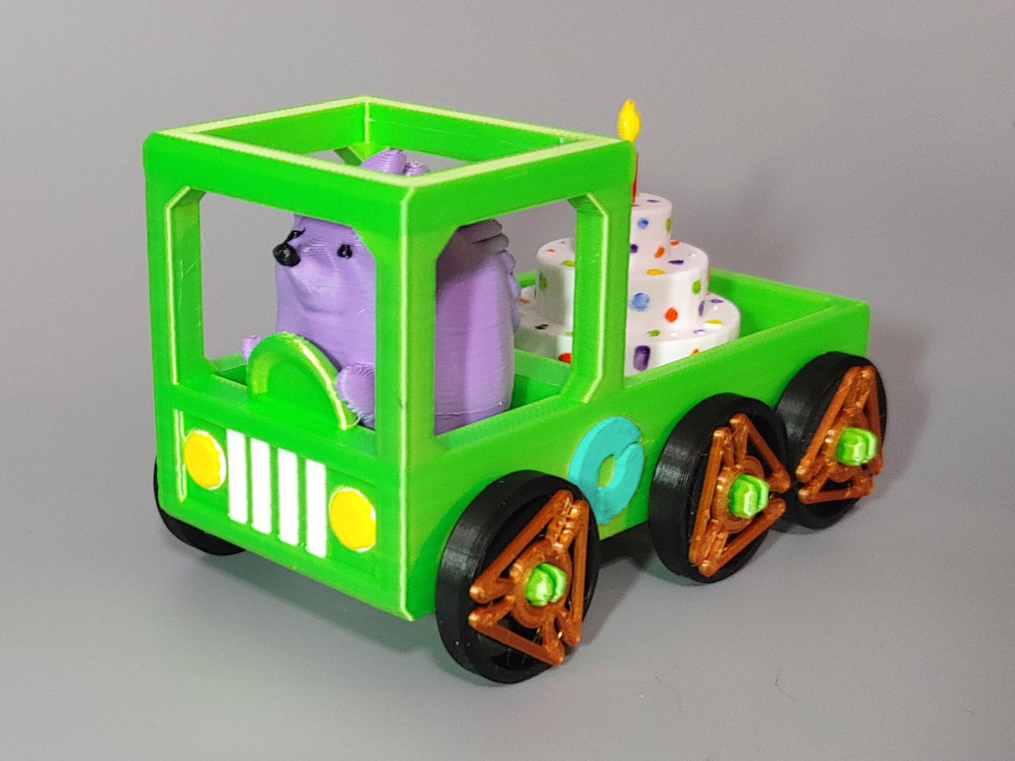 Zombiehedgehog Birthday Model 2023