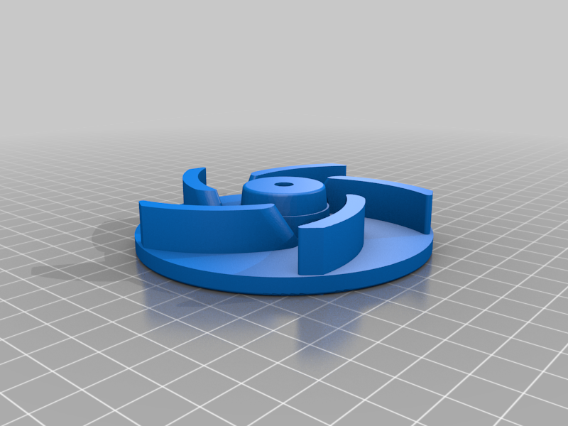 Water pump turbine by LuisFer Download free STL model