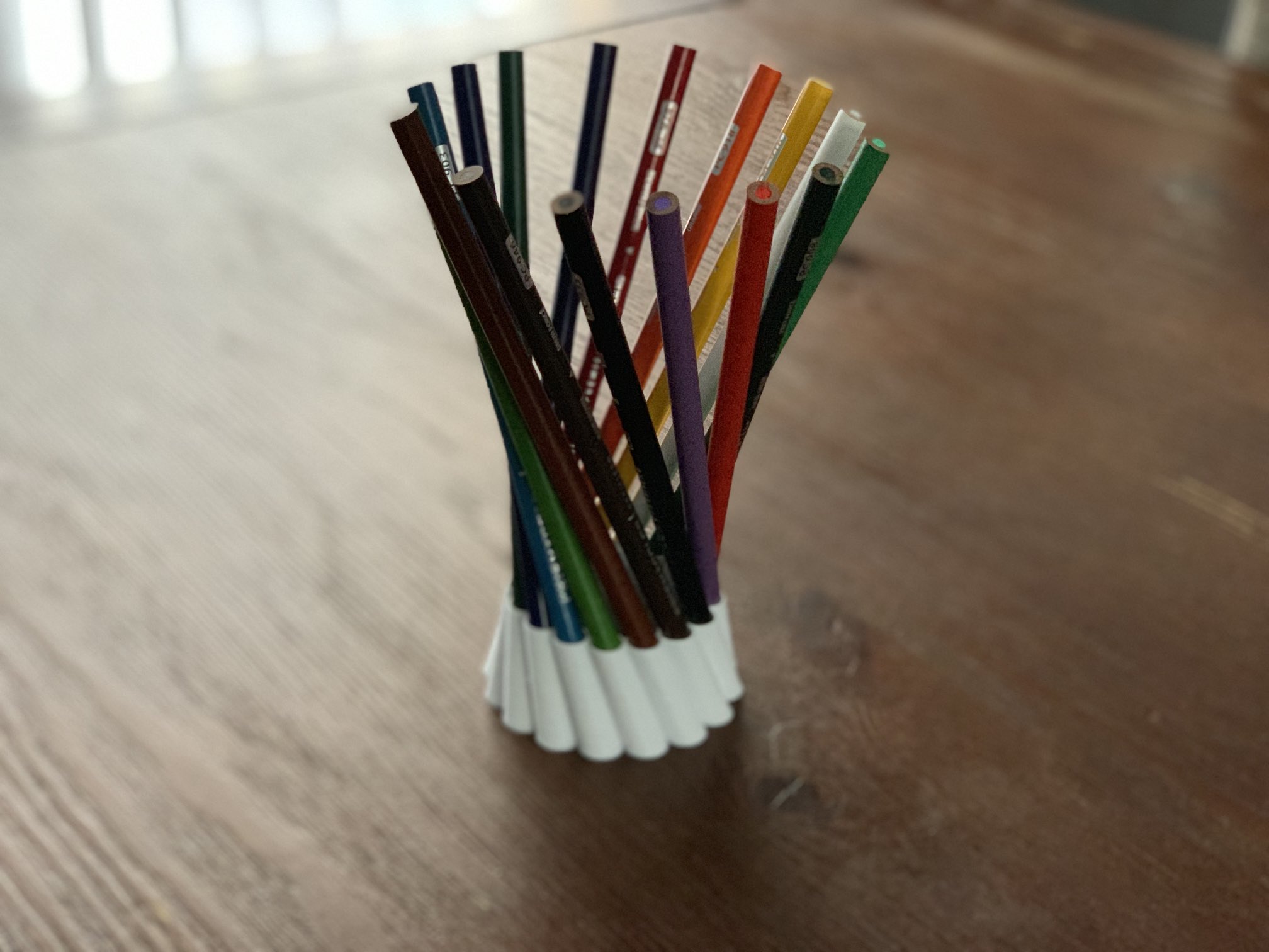 Spiral Pencil Holder by John Pierson Download free STL model