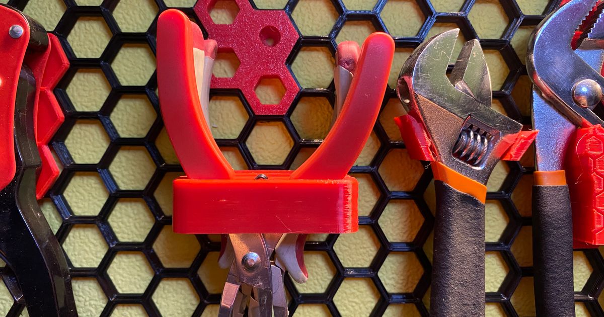 3 tools holder for wall v.2 by TuXaMaT Download free STL