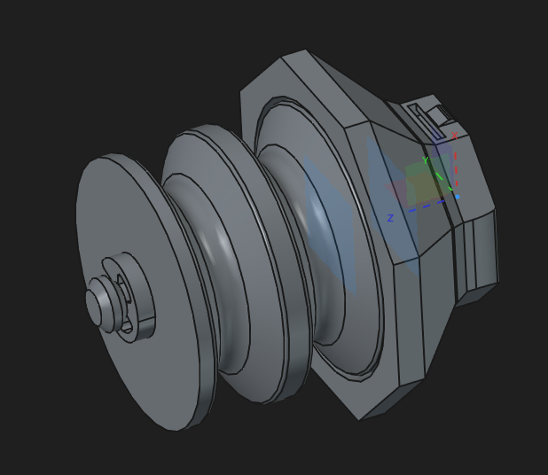 Pulley for Multiboard - Remix 3D model