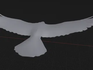 Flying Raven by Tyler Cramer | Download free STL model | Printables.com