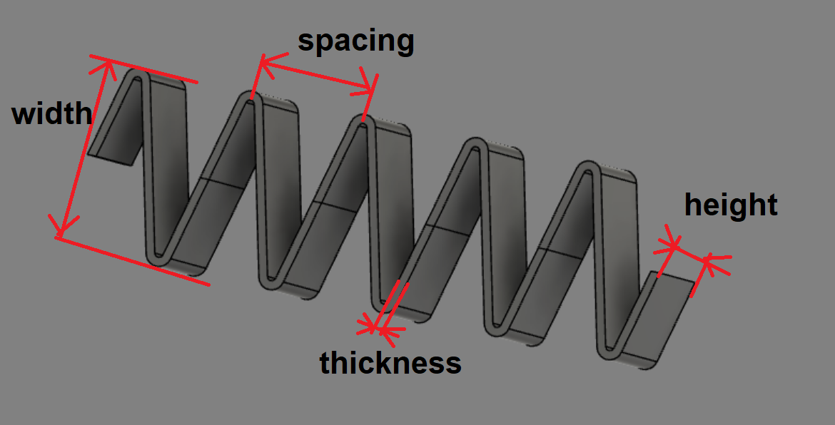 Parametric spring for Fusion 360 by MatejB | Download free STL model ...