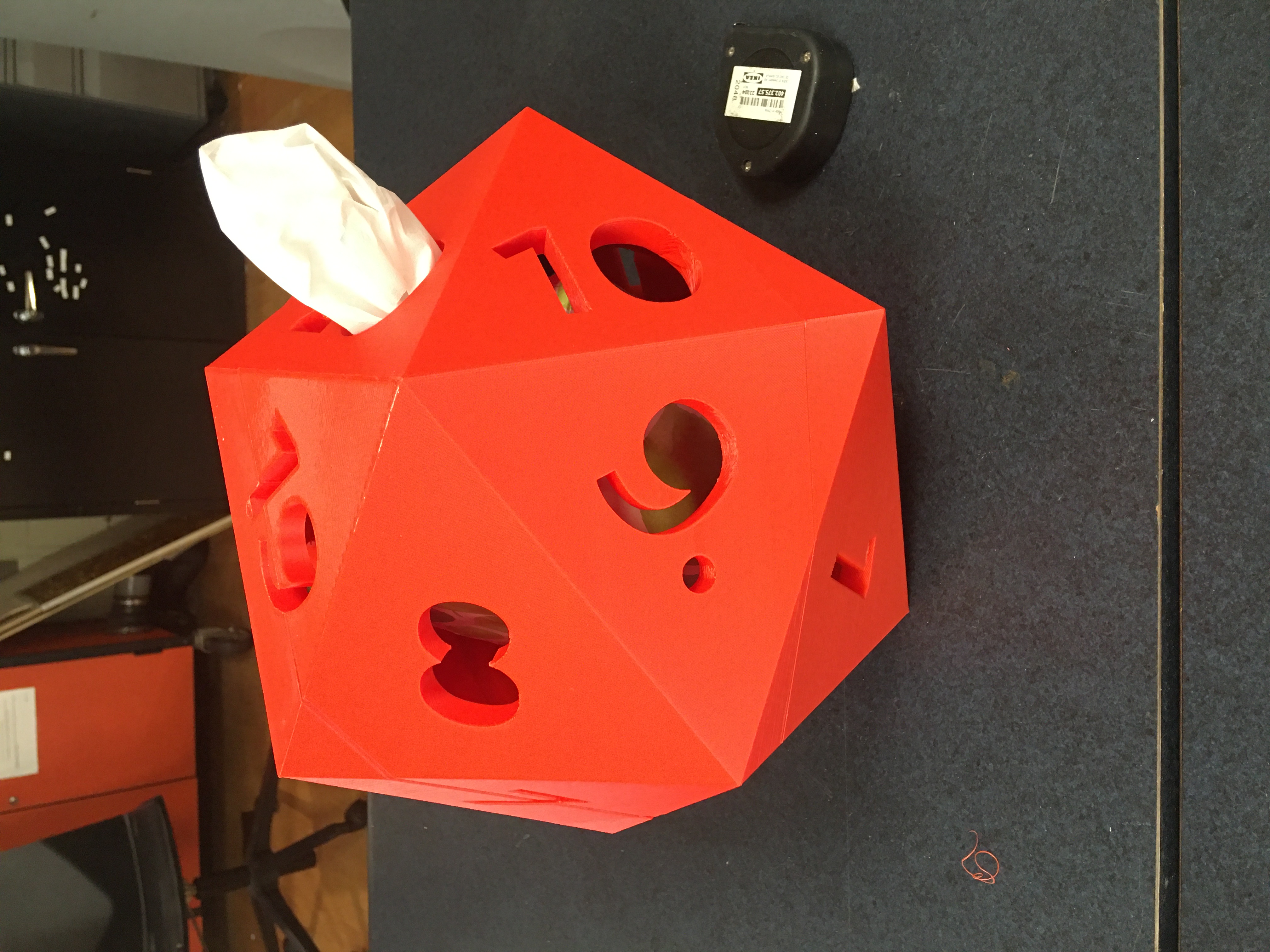 Miniatura 2 do modelo 3D D20 Tissue Box