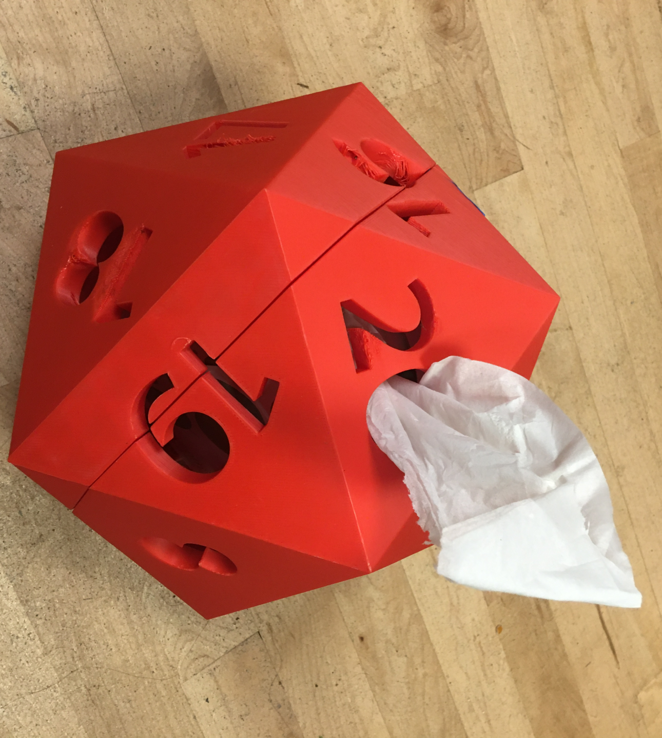 D20 Tissue Box