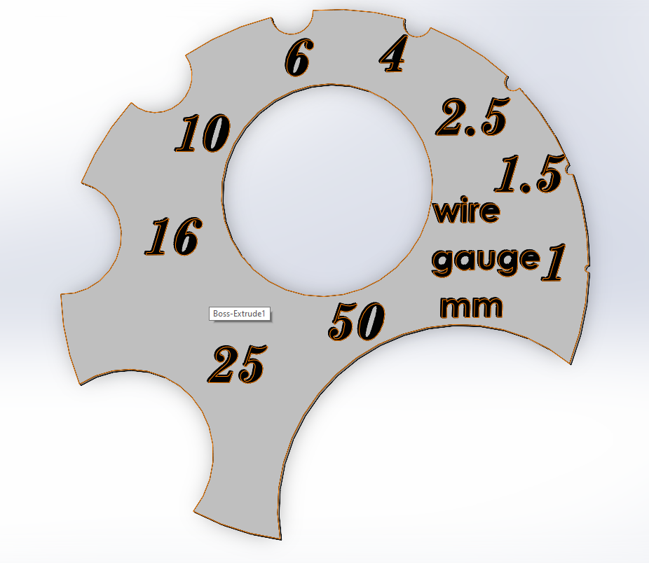 Wire Gauge In Mm By Eng anas Download Free STL Model Printables