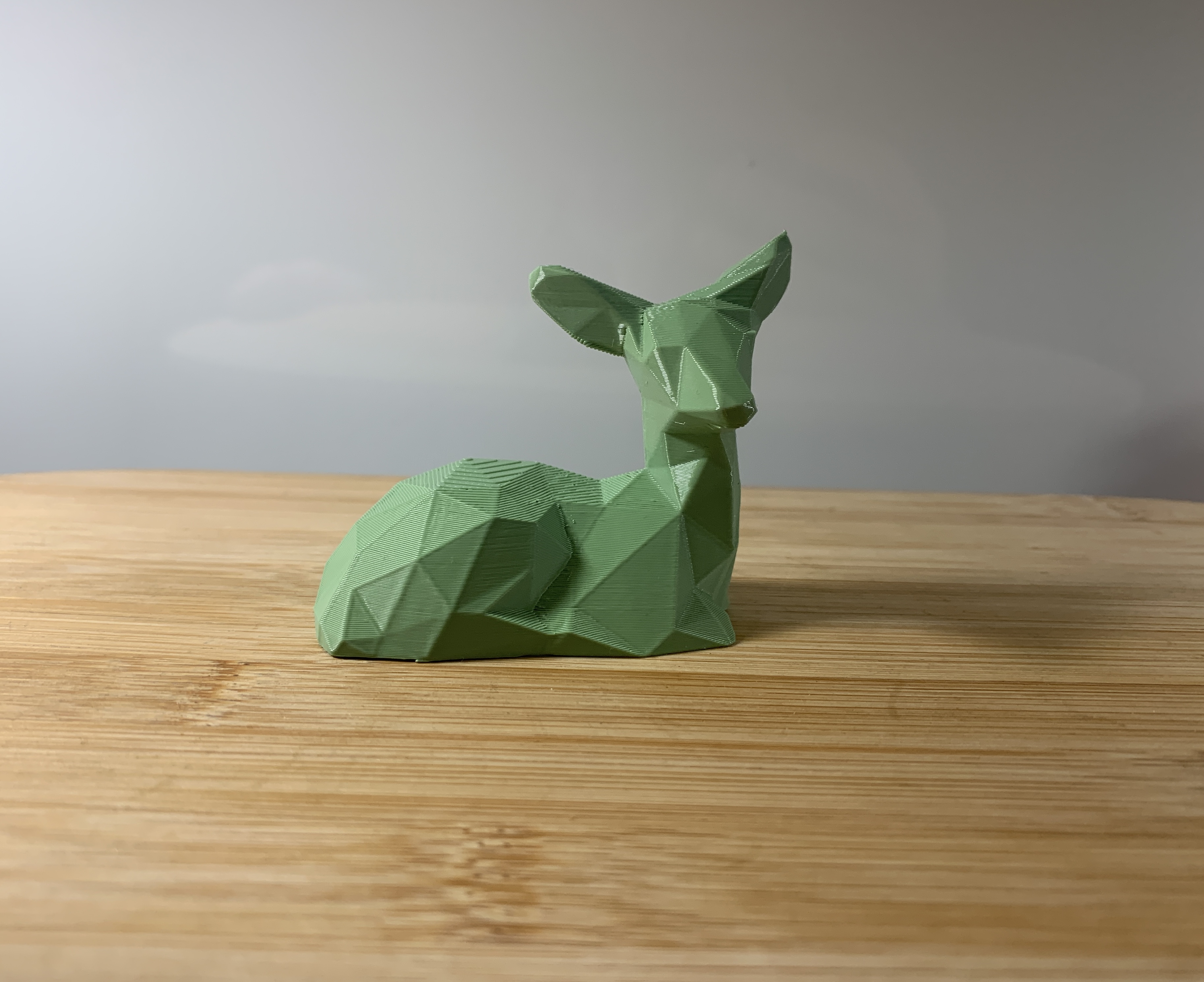 Low poly fawn