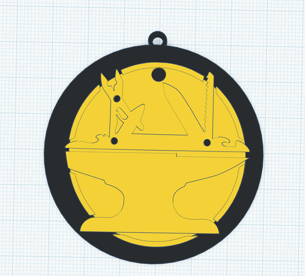 hacksmith keychain — miniatura 3