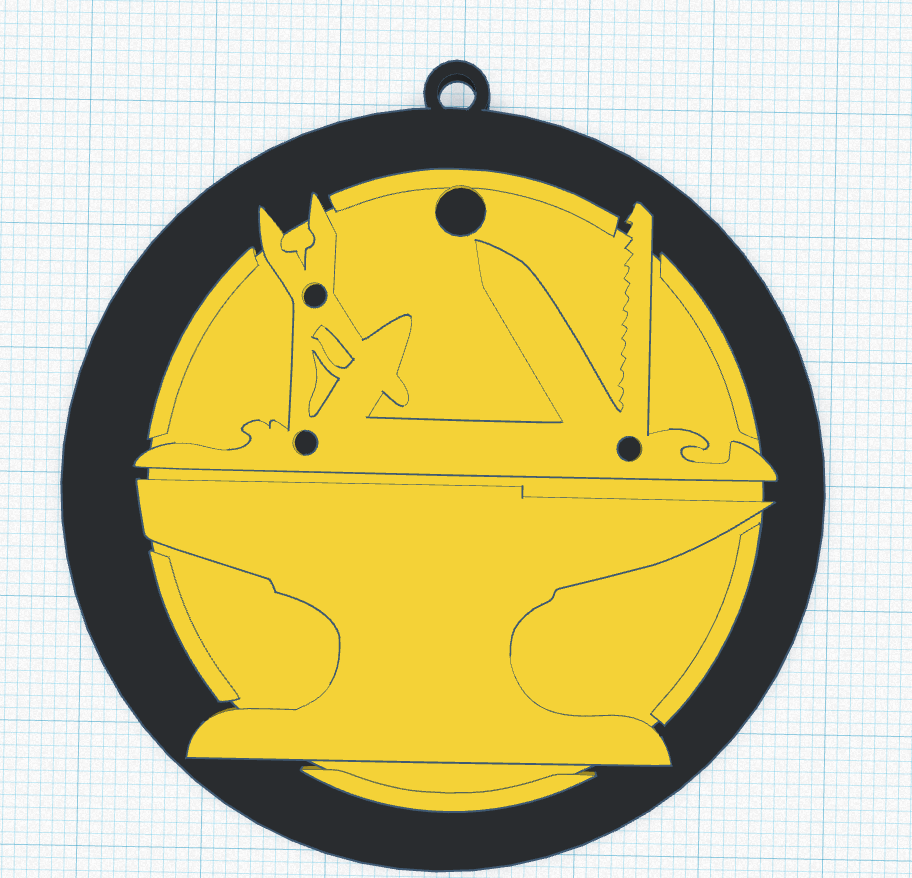 hacksmith keychain — miniatura 2
