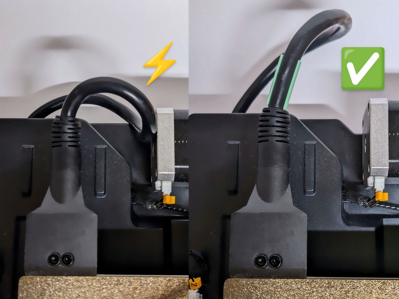 Ender 3 S1 Pro Bed Cable Clip