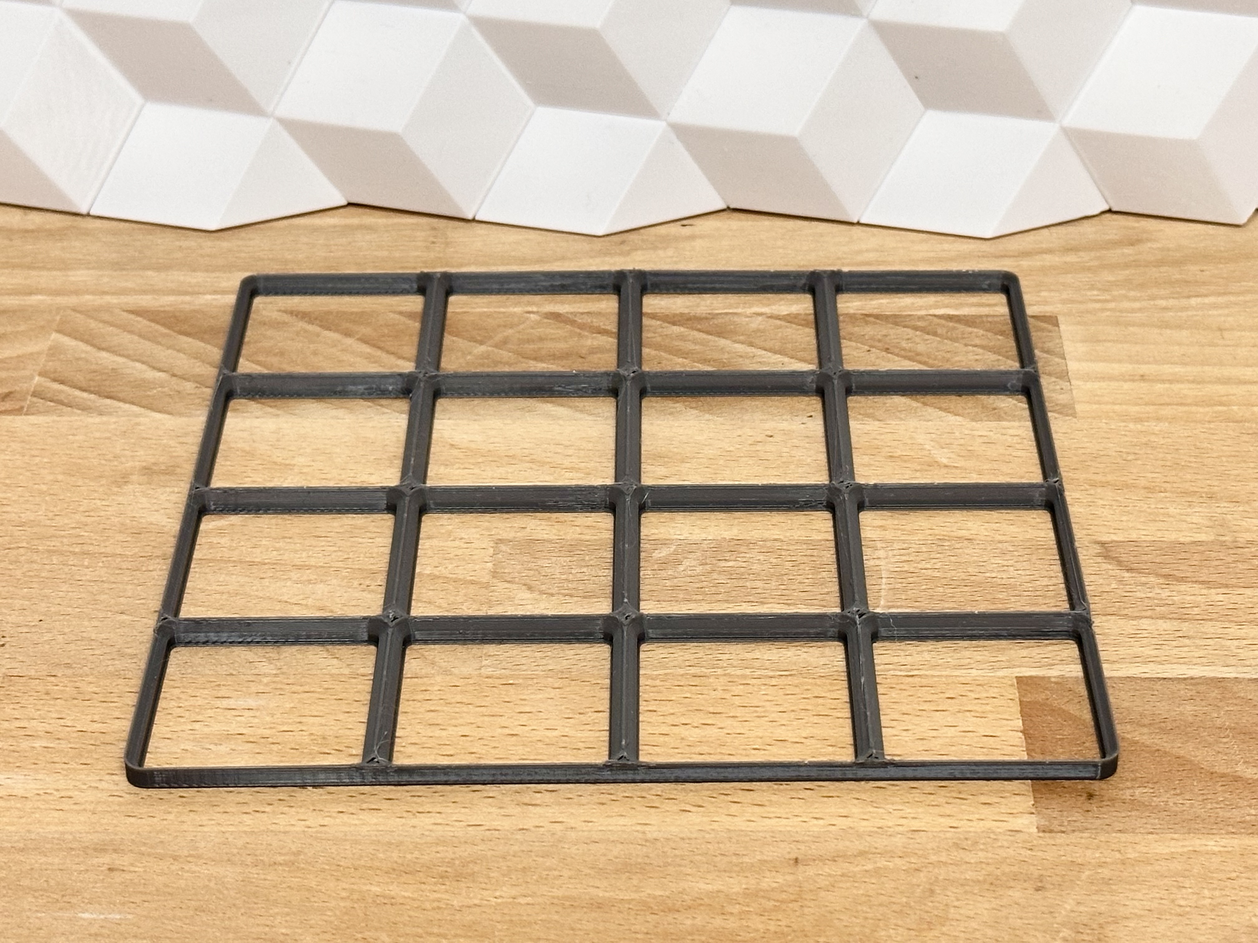 Miniatura 3 do modelo 3D Gridfinity Baseplate (Quick print, lite version, less filament)