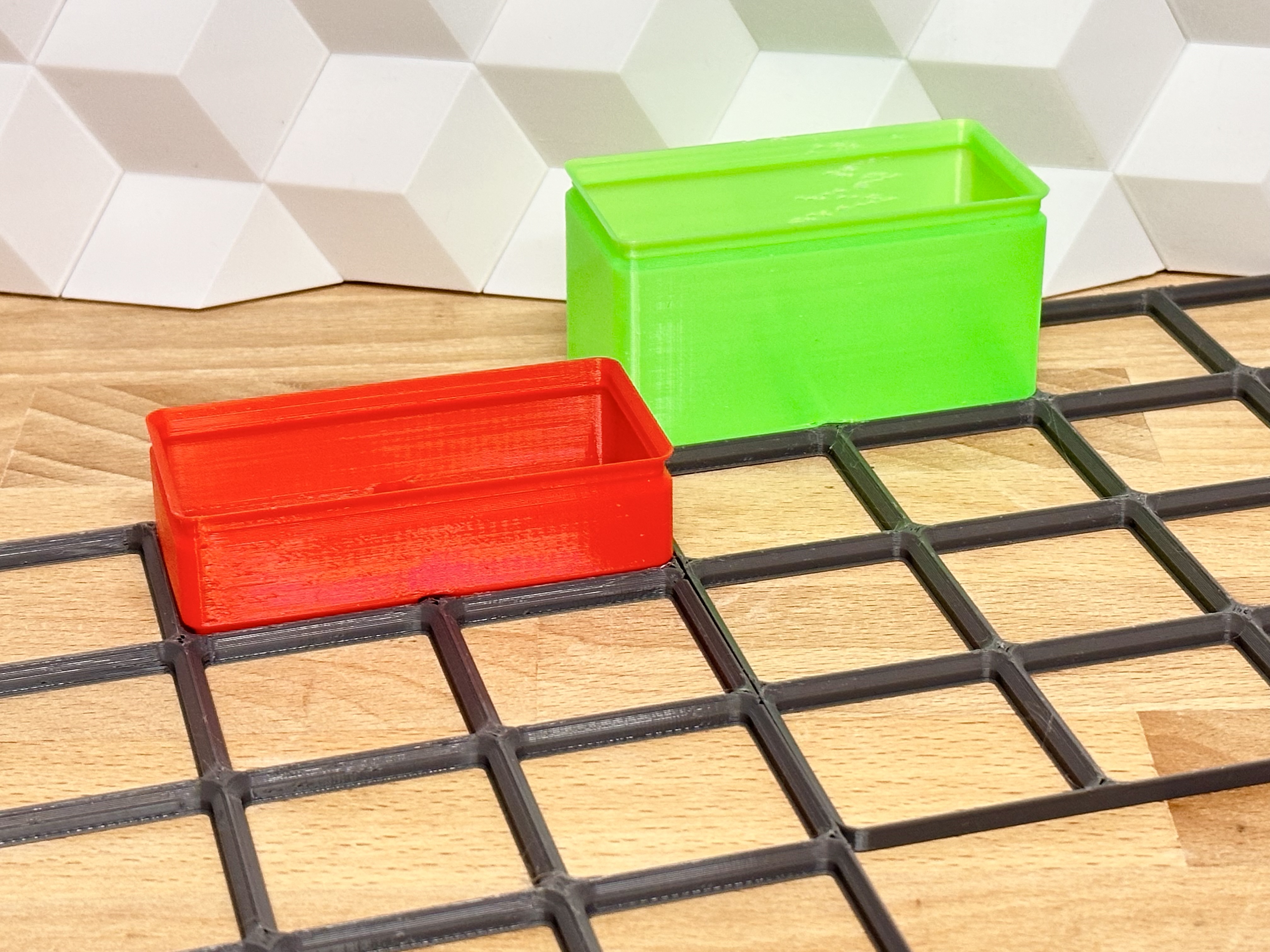 Miniatura 4 do modelo 3D Gridfinity Baseplate (Quick print, lite version, less filament)