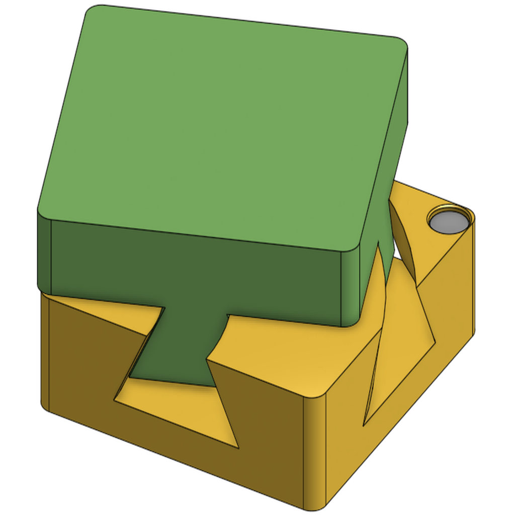 Impossible dovetail - Rotation Version