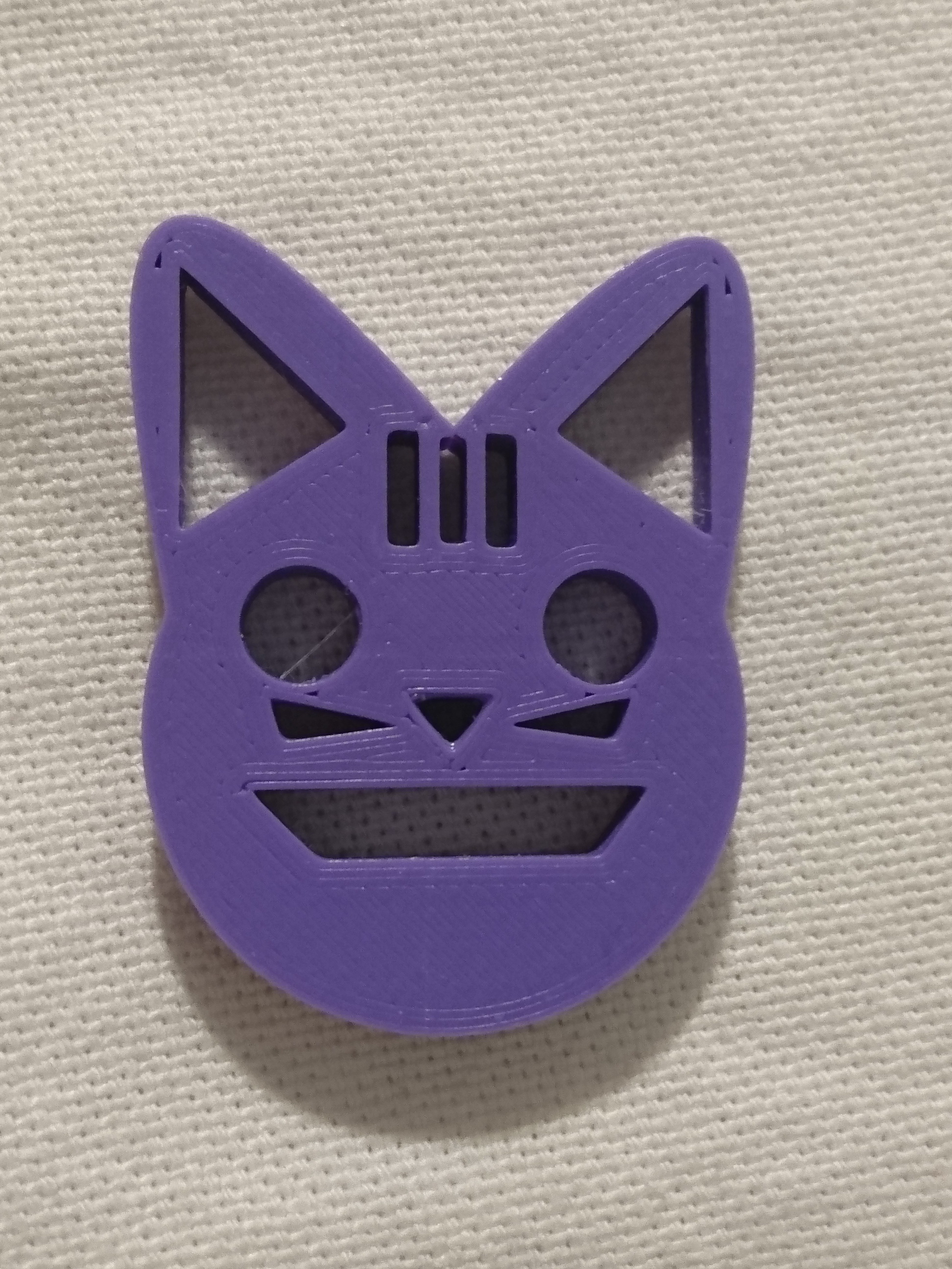 Cat muzzle. by Kartoshka | Download free STL model | Printables.com