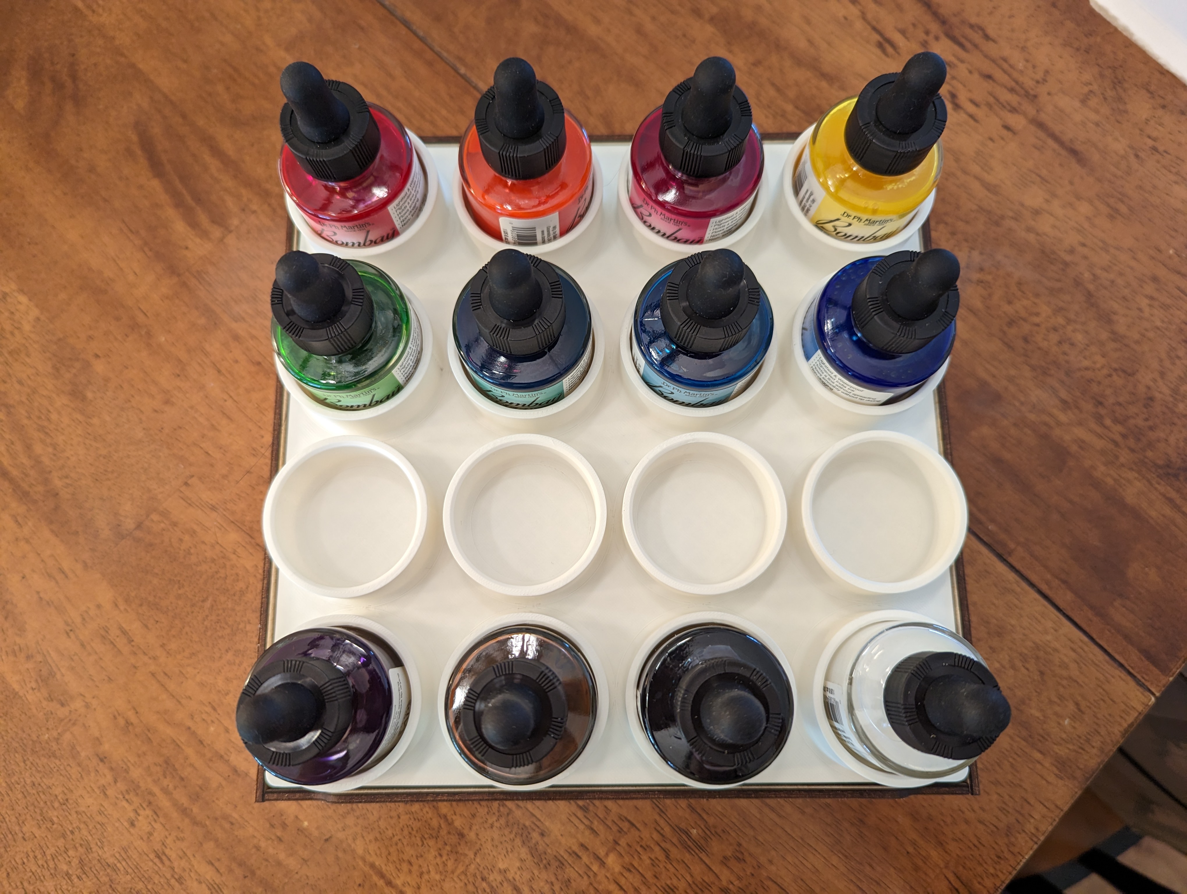 Dr. Ph Martins Bombay Ink Storage (Gridfinity)