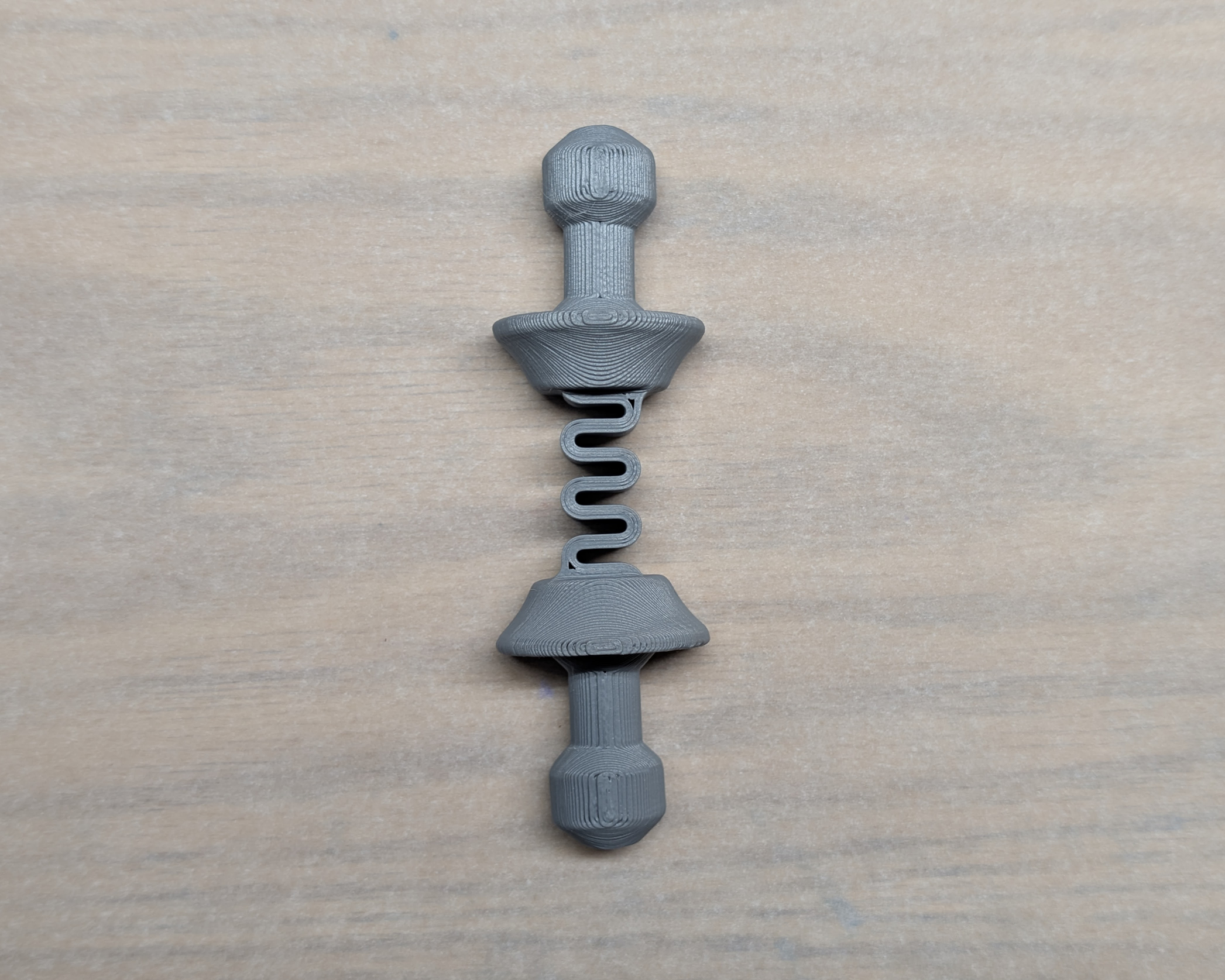 Bendy Long Stem for @3DPrinty's Giant Molecular Model Kit