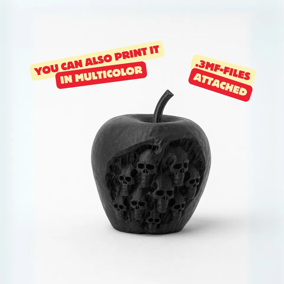 THE FORBIDDEN APPLE / HOMEDECOR / HALLOWEEN DECOR by Sektor 7