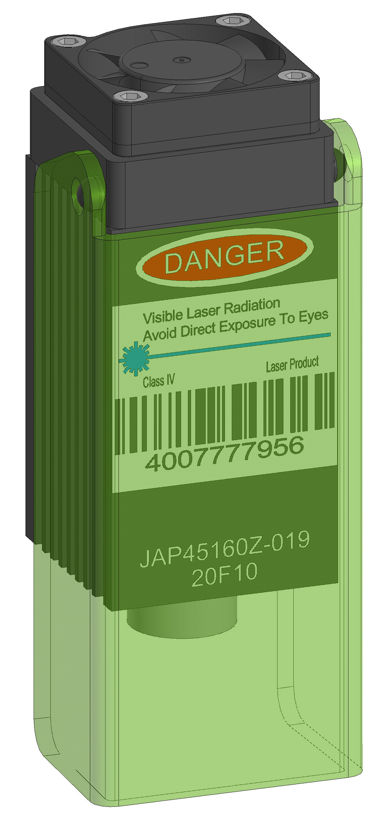 Laser module by death download free stl model printables