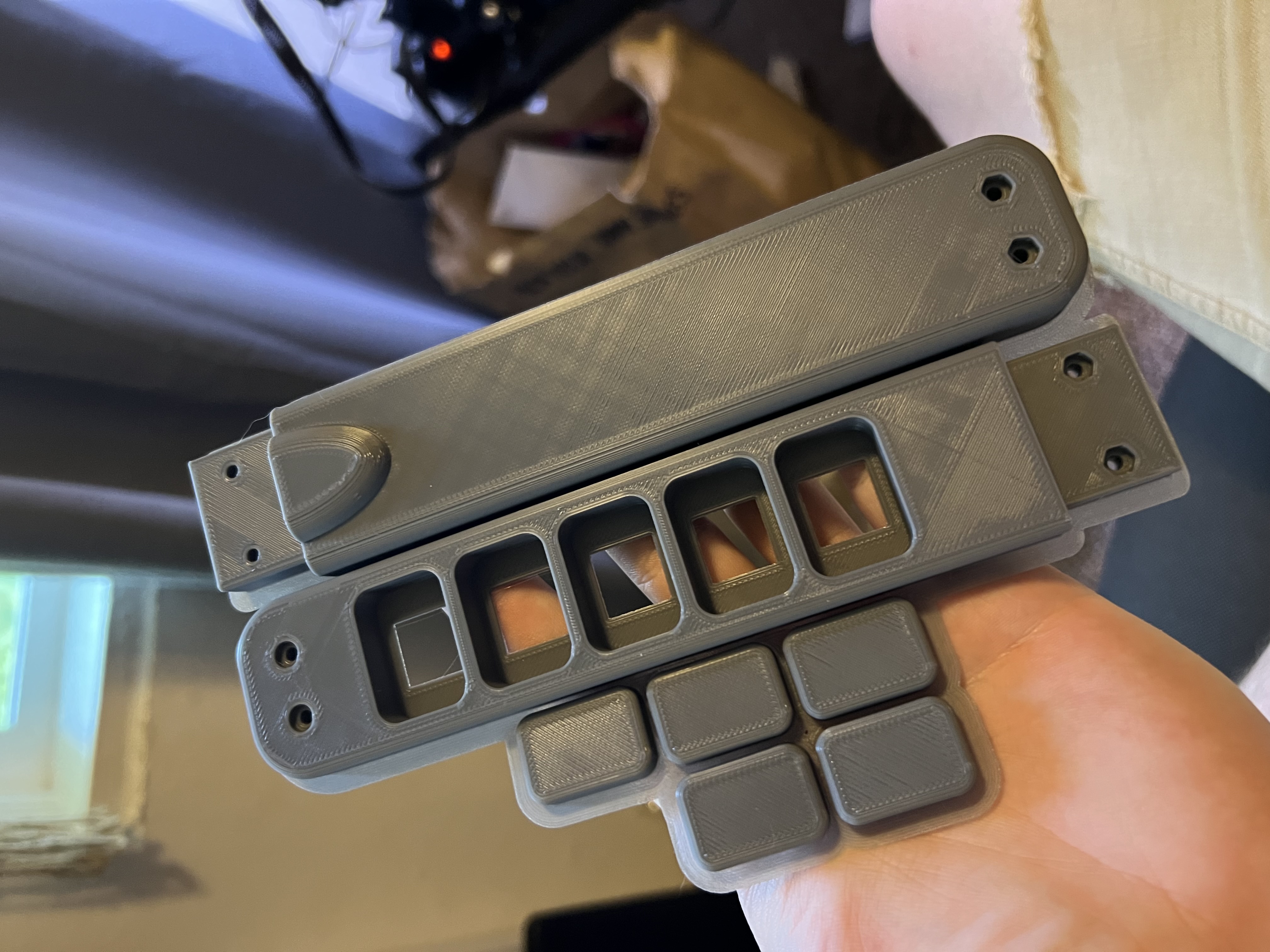 MiniCaster Mini Clone Hero/MIDI Controller by VladTheInhaler Download free STL model