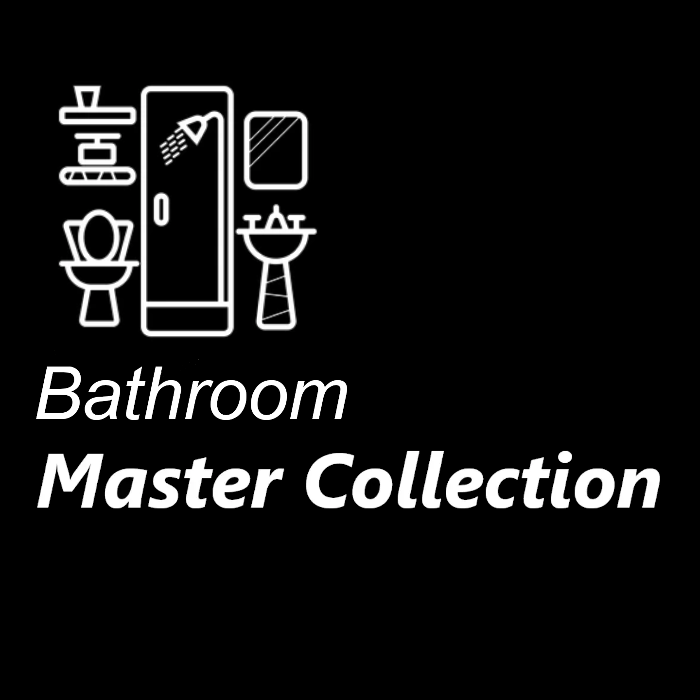 Bathroom Master Collection by GlitchPrinter | Download free STL model ...