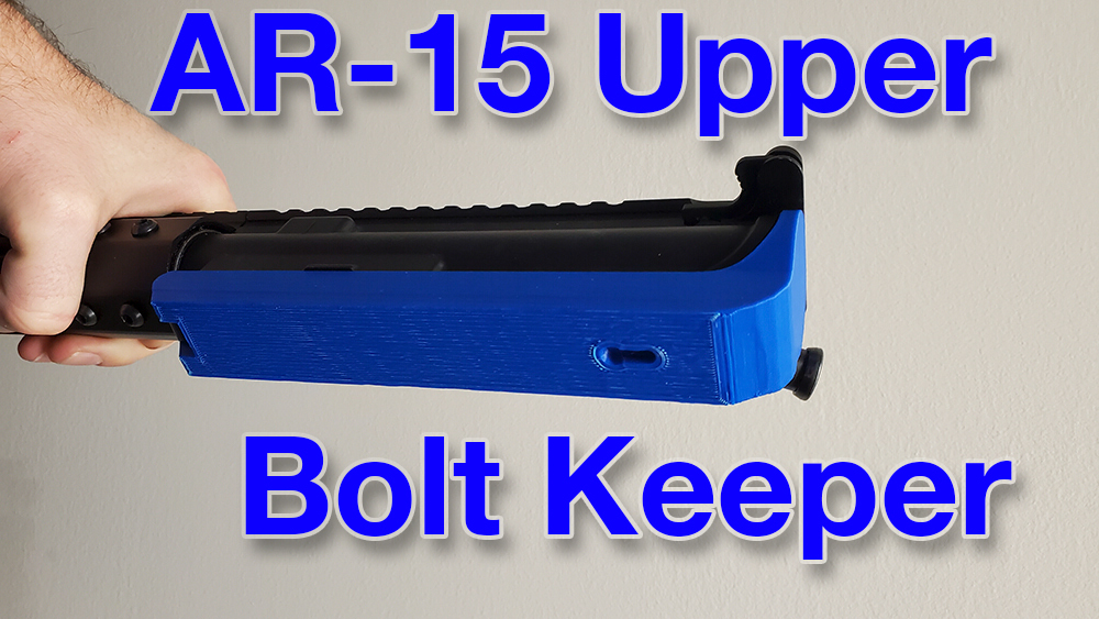 AR-15 Upper Bolt/BCG Keeper and Wall Hanger