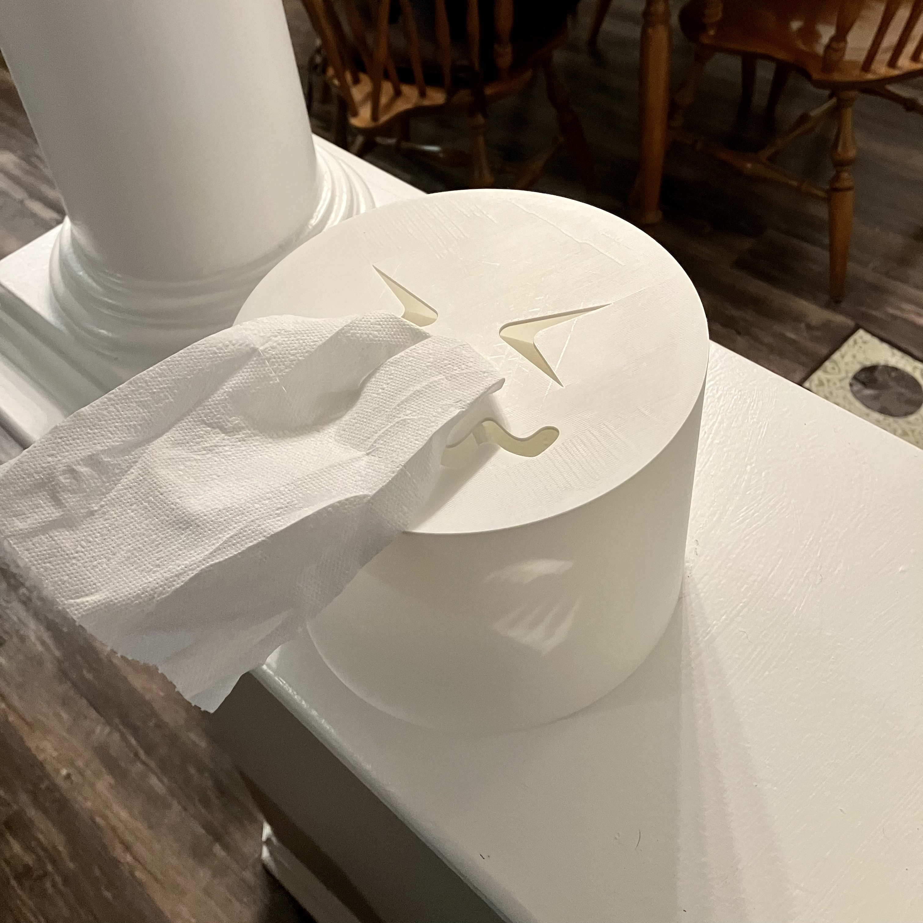 Sneeze Emoji Tissue Box Cover