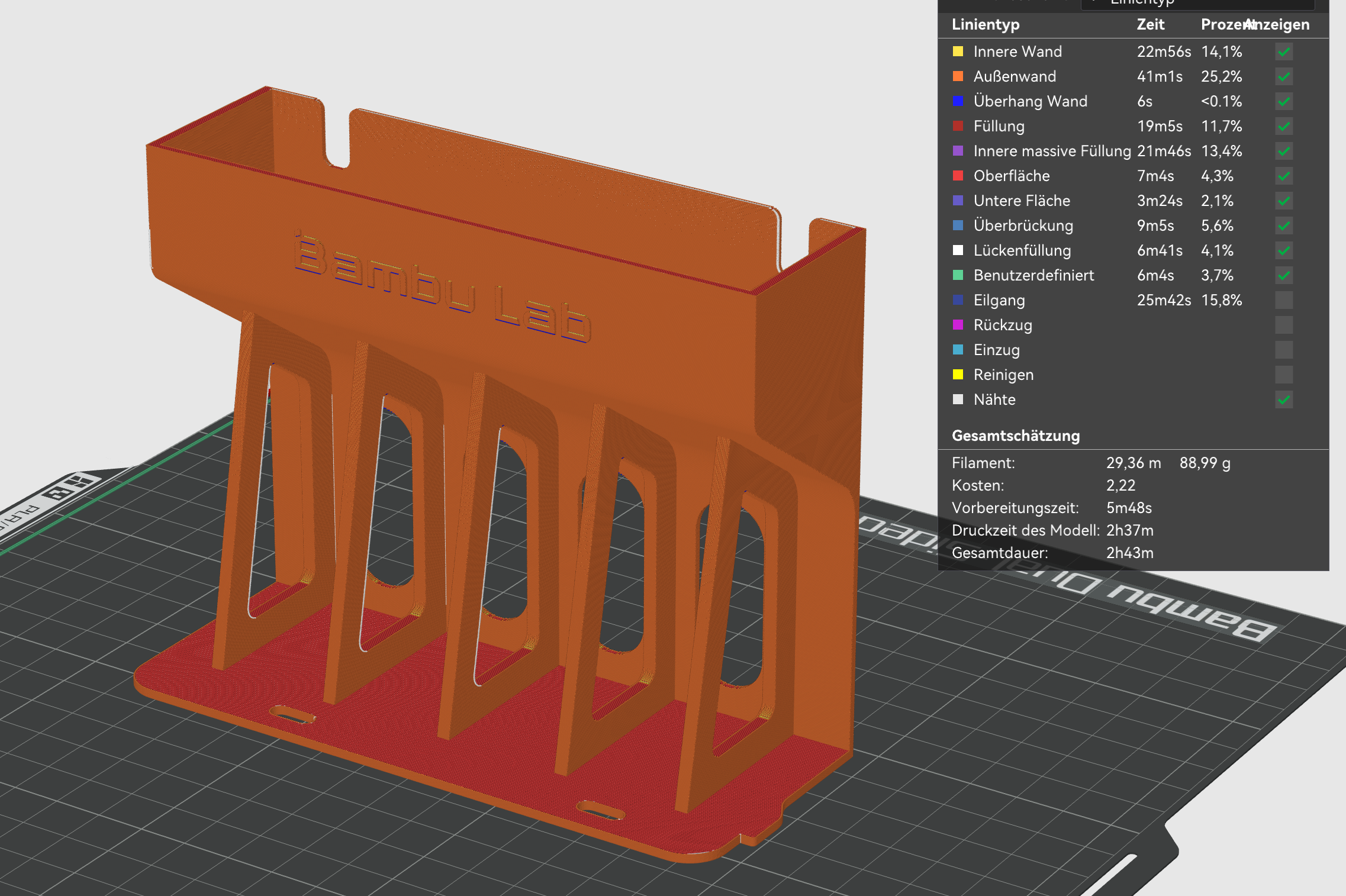 Original Bambu Lab Auxiliary Fan Holder For P1P By Grzegorz | Download ...