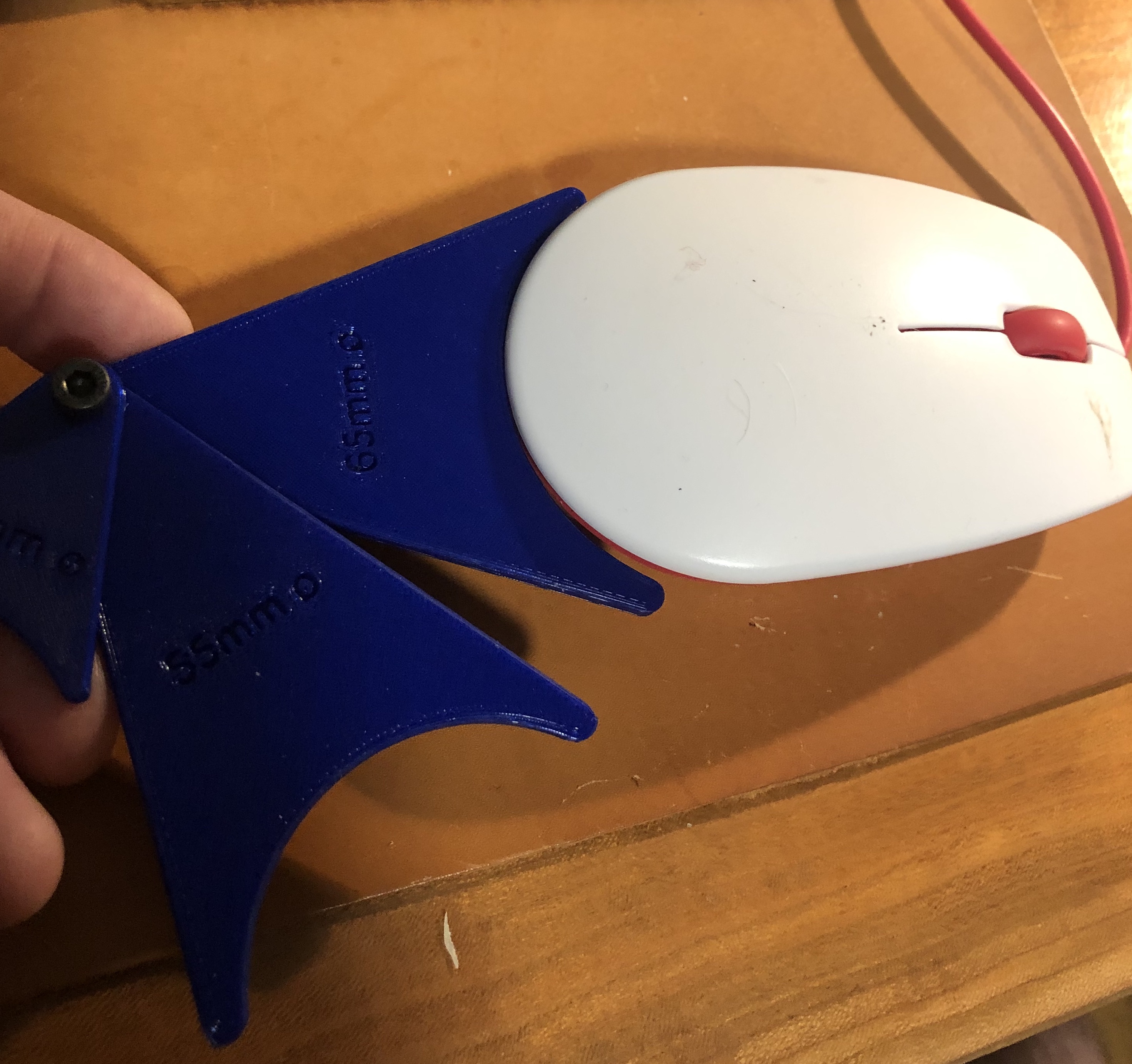 Outside diameter gauge (metric). by printing_newbie Download free STL