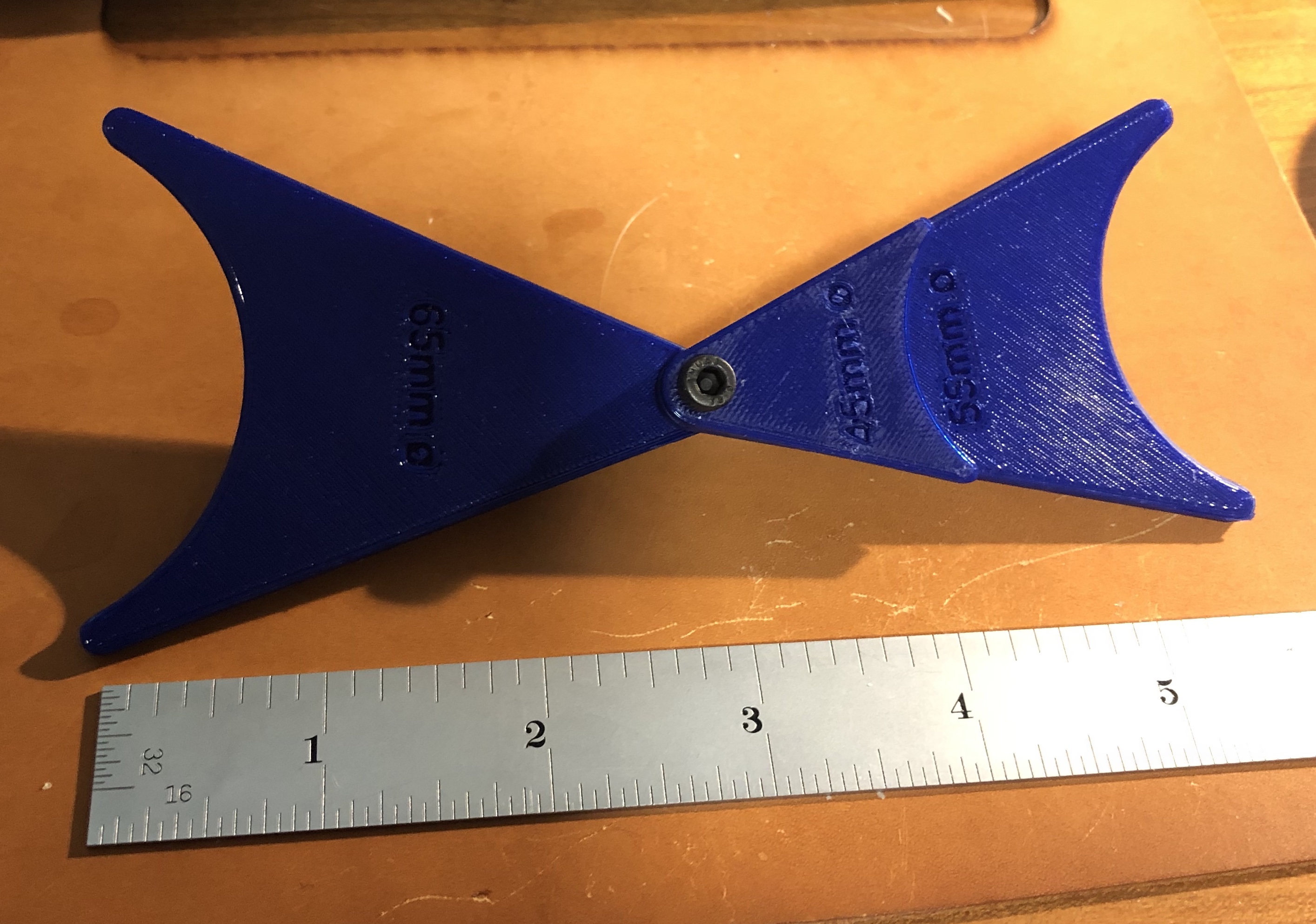 Outside diameter gauge (metric). by printing_newbie Download free STL