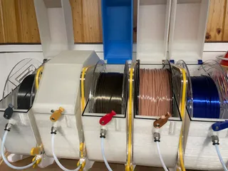 The shark MMU drybox spool holder and filament buffer V3
