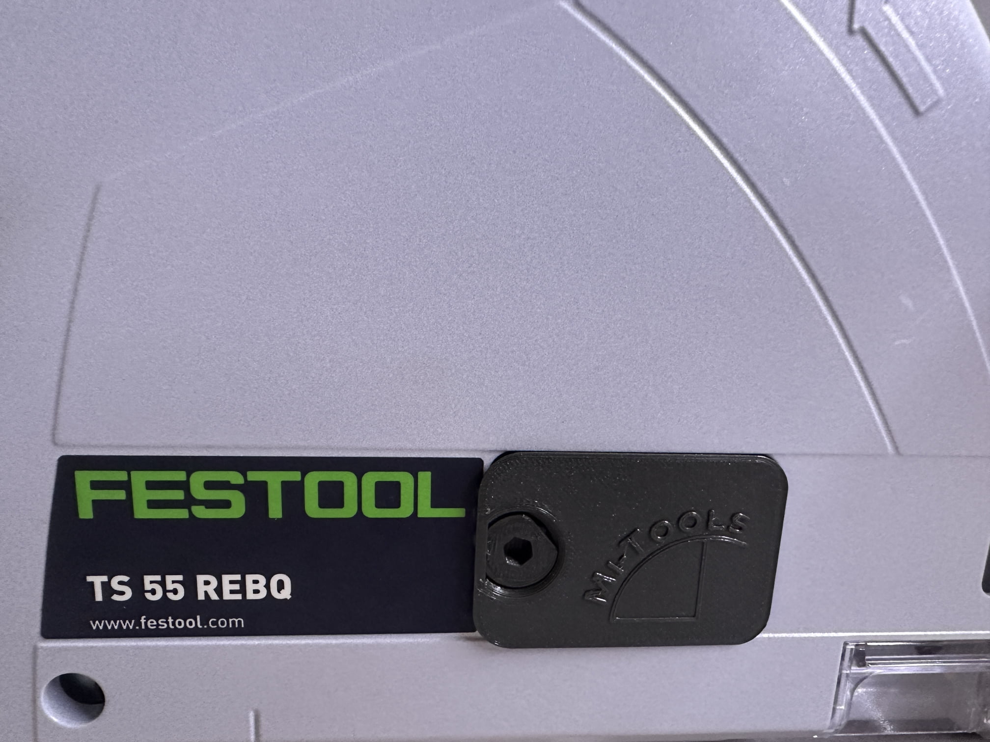 Festool TS55 Track Saw Arbor Port Dust Cover