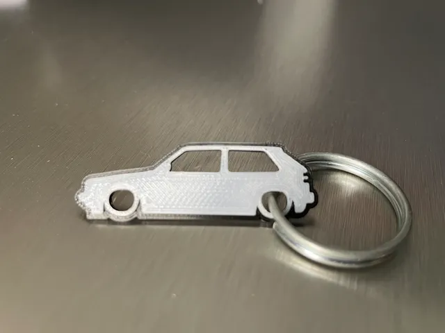 Golf 2 Schlüsselanhänger Keychain
