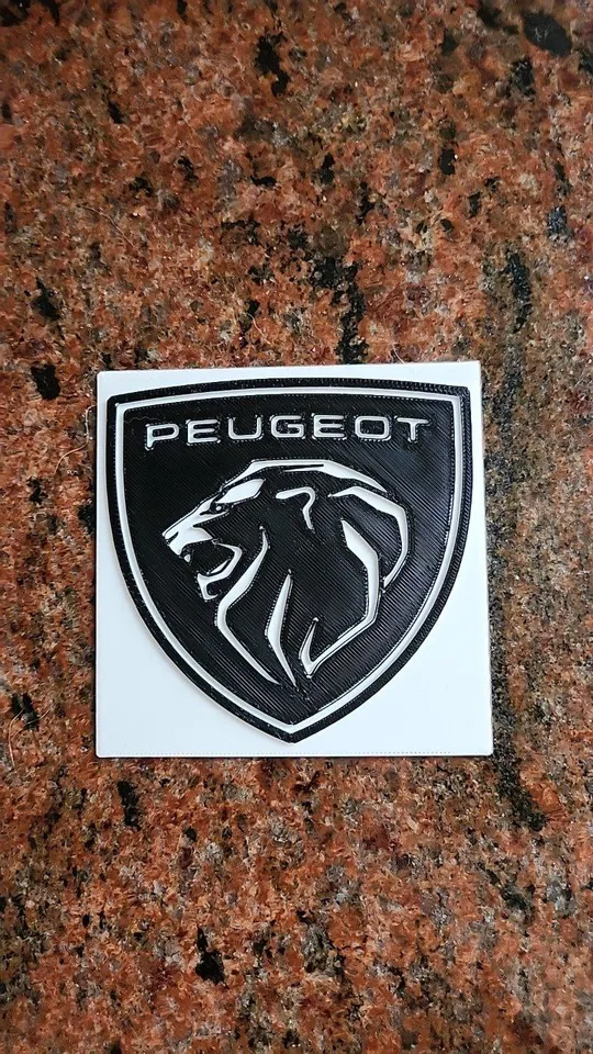 Stickers LOGO PEUGEOT LION