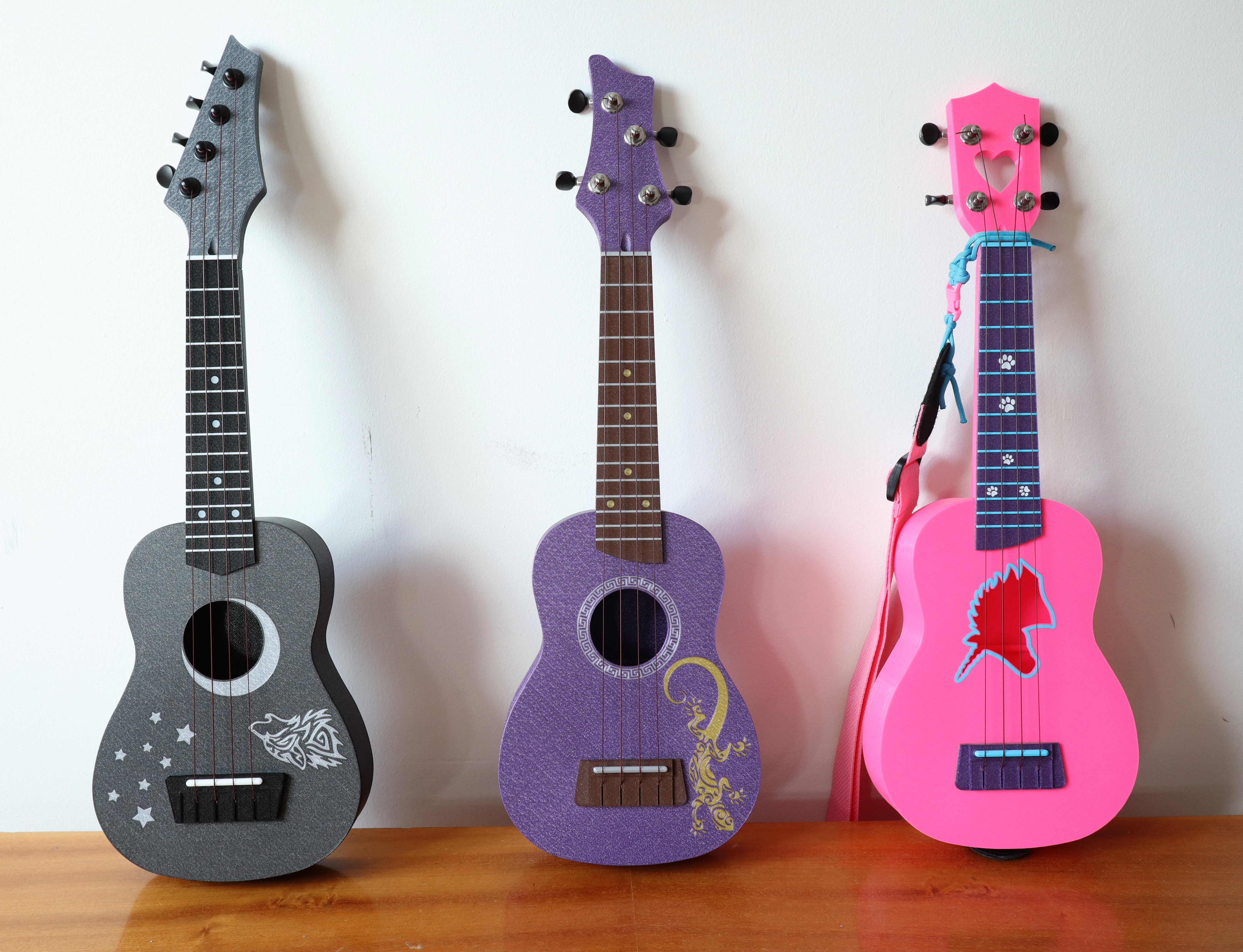 Soprano Ukulele (fully functional and easy to print)