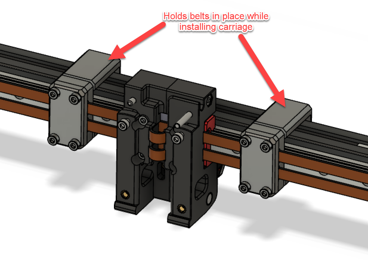 VORON AB Belt Installation Helper (Clamp) by pungo120 Download free