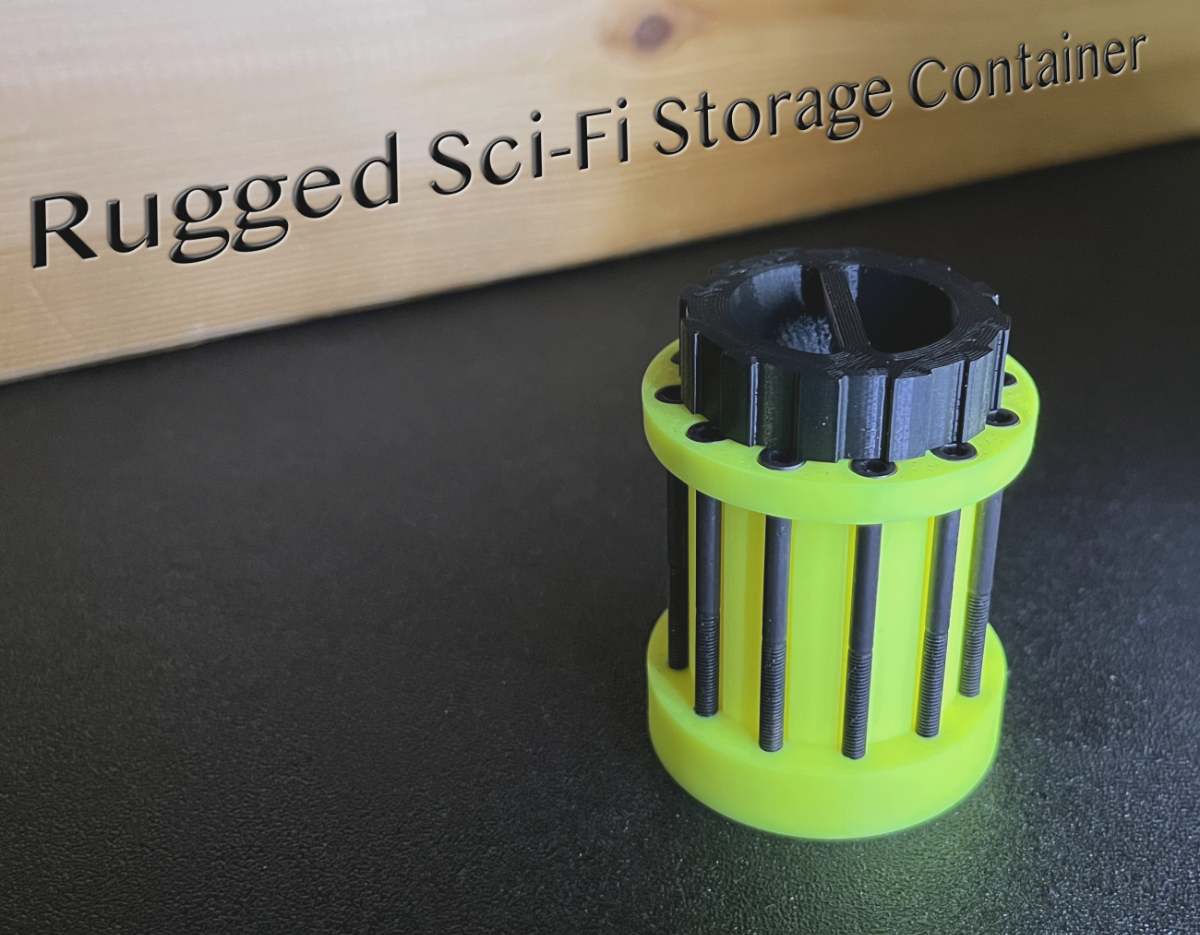 Rugged Sci-Fi Storage Container