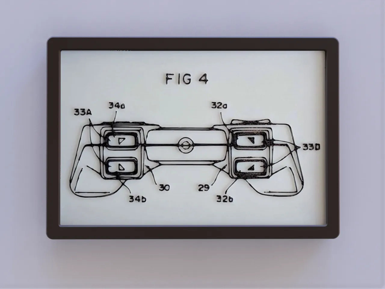 Playstation DualShock Controller Patent Art by Ken Mills | Download ...