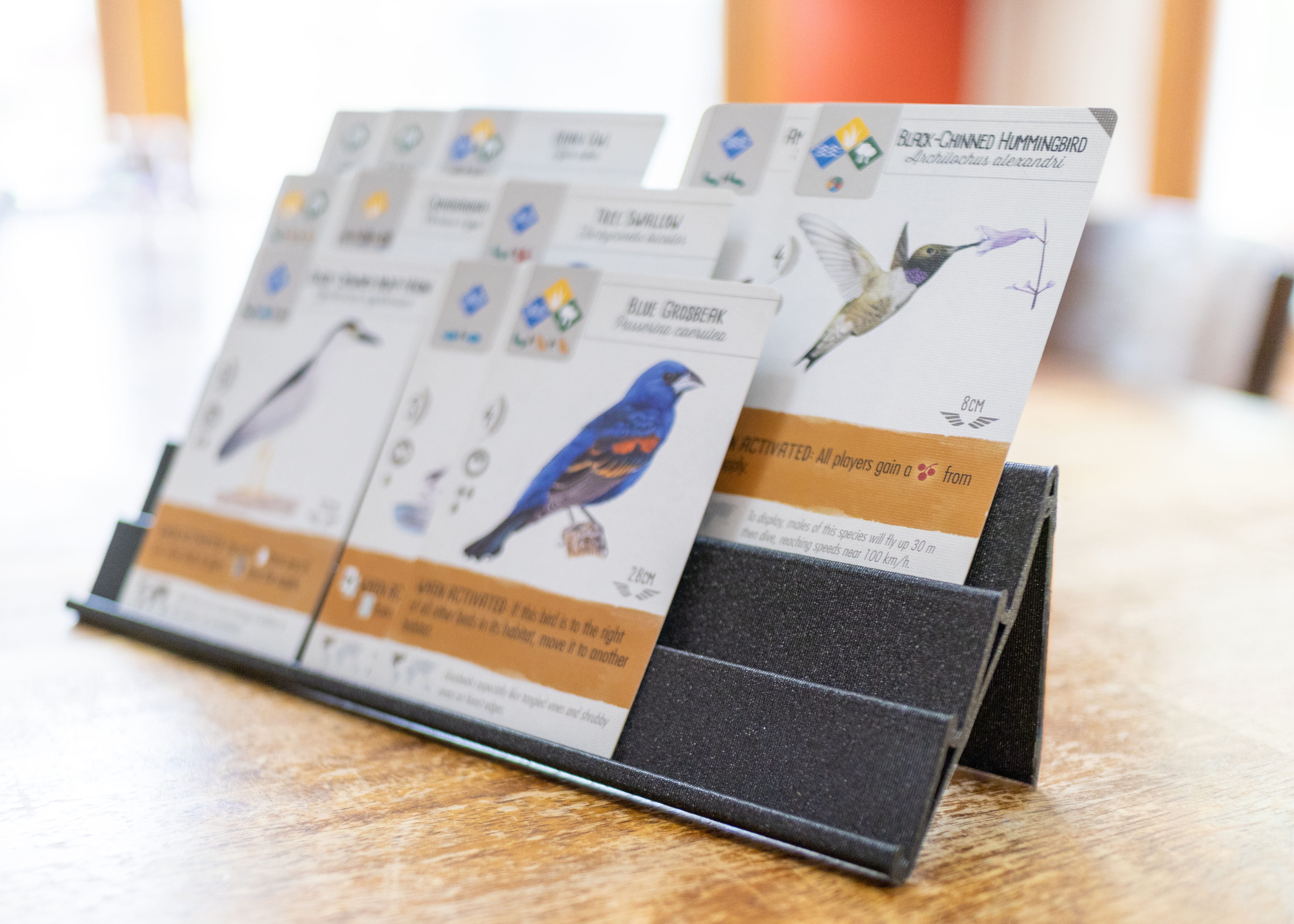 Vase-Mode Stackable Card Stand