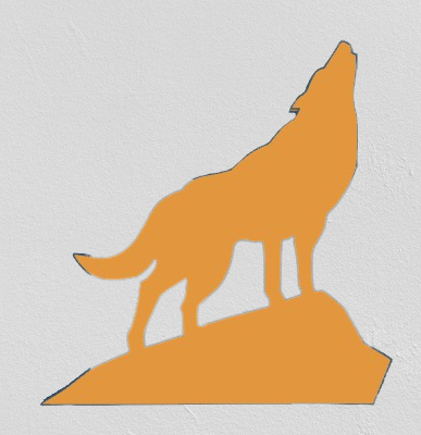 Wolf Wallart by Alzhael | Download free STL model | Printables.com