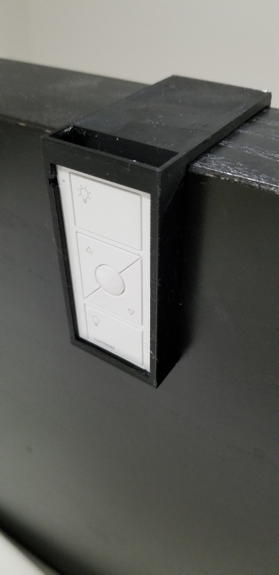 Lutron Pico Headboard Case Mount (Modified for 51mm Ikea Headboard)