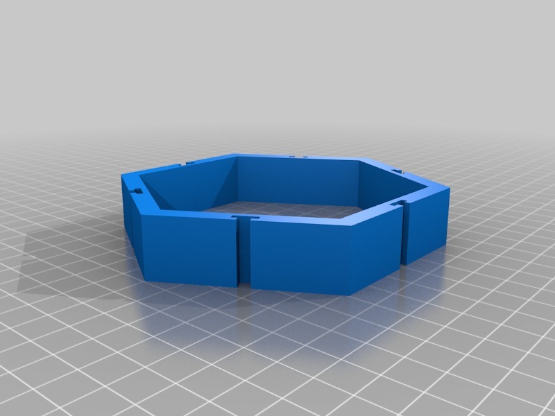 Miniatura 4 do modelo 3D Modular Wine Rack