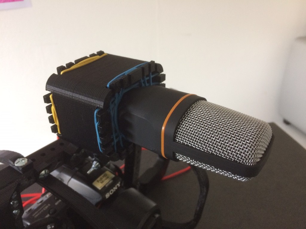 Micro holder for cage modular DSLR by vanson | Download free STL model ...
