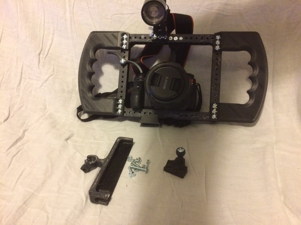 Iphone holder for Cage modular DSLR: free 3D model on Printables ...